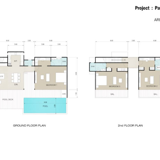Panorama Kata Ocean View Villas, Villas - 239 m²