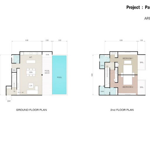 Panorama Kata Ocean View Villas, Villas - 160 m²